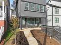 Modern home with patio furniture and landscaping at 729 Martin Se St, Atlanta, GA 30315