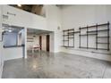 Open living area featuring high ceilings and polished concrete floors at 195 Arizona Ne Ave # 158, Atlanta, GA 30307