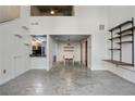 Spacious living room with open floor plan and built-in shelving at 195 Arizona Ne Ave # 158, Atlanta, GA 30307