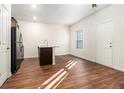 Open kitchen with stainless steel appliances and island at 915 Highwood Ln, Atlanta, GA 30344