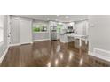 Hardwood floors, open concept living space at 2253 Bonnybrook Sw Way, Atlanta, GA 30311