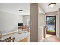 Home office with wood floors and large window at 17 Ivy Gates Ne, Atlanta, GA 30342