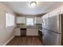 Renovated kitchen with stainless steel appliances at 3110 Mcafee Rd, Decatur, GA 30032