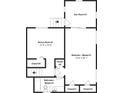 Upstairs floor plan featuring a large Primary bedroom with an attached bath, bonus room, and sun room at 1963 Shannon Ridge Ct, Decatur, GA 30032