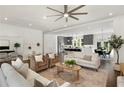 Spacious living room featuring hardwood floors, and an open concept layout at 1432 Mims Sw St, Atlanta, GA 30314
