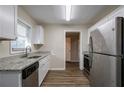 Modern kitchen with stainless steel appliances and granite countertops at 3854 Brookcrest Cir, Decatur, GA 30032