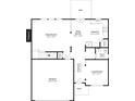 First floor features living room, dining area, kitchen, and garage at 2114 Black Oak Ln, Ellenwood, GA 30294