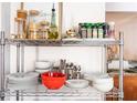 Organized kitchen with ample storage and shelving at 1801 Cumberland Valley Pl, Atlanta, GA 30080