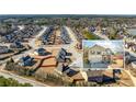 Aerial view of a neighborhood with a highlighted house at 502 Starling View Cir, Grayson, GA 30017