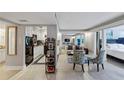 Open concept living room, kitchen and bedroom at 141 Maison Nw Pl, Atlanta, GA 30327