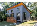 Modern gray house with a contemporary design at 120 Howard Se St, Atlanta, GA 30317