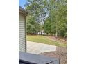 View of backyard with lake access at 234 Hampton Shores Dr, Hampton, GA 30228