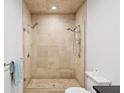 Large bathroom with walk-in shower and tile flooring at 3777 Peachtree Ne Rd # 713, Atlanta, GA 30319