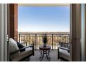 Spacious balcony offering scenic city views at 1820 Peachtree Nw St # 1005, Atlanta, GA 30309