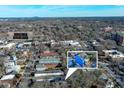 Aerial view showing home location in Virginia Highland at 991 Greenwood Ne Ave, Atlanta, GA 30306