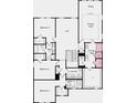 Second floor with 4 bedrooms, loft, laundry, and primary suite at 1446 Auburn Glen Rd, Dacula, GA 30019