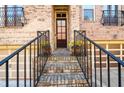 Brick front steps leading to a double-door entry at 1939 Ridgemont Ln, Decatur, GA 30033