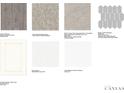 A variety of interior design materials and finishes, including flooring, carpets, tiles, cabinets, and countertops at 1603 Caldwell Bend Ln, Dacula, GA 30019