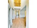 Two-story entryway with hardwood floors and a loft at 161 Silvercrest Dr, Acworth, GA 30101