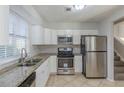 Updated kitchen, granite countertops, stainless steel appliances at 2522 Corner Shoals Dr, Decatur, GA 30034