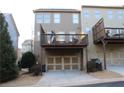 Townhouse with a deck, garage, and fenced backyard at 3857 Felton Hill Sw Rd # 9, Smyrna, GA 30082
