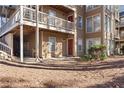 Condo exterior showing a private entrance and patio area at 906 Country Park Se Dr, Smyrna, GA 30080