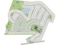 Community map showing house locations, amenities, and street layout at 4255 Holland Grove Rd, Lawrenceville, GA 30044