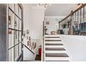 Bright entryway with staircase and chandelier at 4196 Morrison Way # 11, Atlanta, GA 30341