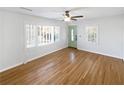 Bright living room featuring hardwood floors and lots of natural light at 1048 Plainview Dr, Marietta, GA 30066