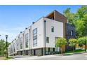 Contemporary townhome community with attached garages at 622 Bellemeade Nw Ave # 7, Atlanta, GA 30318