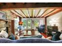 Bright living area with hardwood floors and access to the backyard at 305 Carrolls Way, Fayetteville, GA 30215