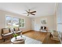 Spacious living room with hardwood floors and ample natural light at 491 Monument Se Ave, Atlanta, GA 30316