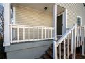 Wooden stairs and porch leading to front door at 366 Oak Harbor Trl, Marietta, GA 30066