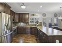 Spacious kitchen with granite countertops and stainless steel appliances at 4201 N Mountain Ne Rd, Marietta, GA 30066