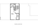 Second floor plan featuring bedroom, bathroom, and walk-in closet at 1818 Butterfly Way, Marietta, GA 30066