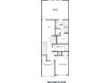 Second floor plan featuring bedrooms, a loft, and Primary bath at 2816 Lillian Ln, Douglasville, GA 30135
