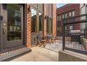 Private patio with bistro table, chairs, and built-in grill at 1244 Chelsea Nw Cir, Atlanta, GA 30318