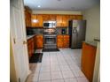 Kitchen with granite countertops and stainless steel appliances at 3870 N Shelby N Ln, Douglasville, GA 30135