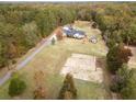 Home on large lot with long driveway and garden at 5601 Atlanta Hwy, Rutledge, GA 30663