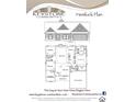 Hemlock Plan: Ranch home with Owner's Suite, 2-car garage, and covered porch at 459 Benson Meadows Dr, Dallas, GA 30157