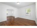 Spacious living room with hardwood floors and plenty of natural light at 1441 Etowah Ne Dr, Atlanta, GA 30319