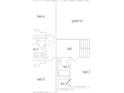 Second floor architectural drawing with hall, great room, bedrooms, and bathrooms at 1257 Pj East Rd, Covington, GA 30014