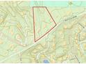 Aerial view of a secluded lot surrounded by trees at 261 Mount Vernon Nw Hwy, Atlanta, GA 30328