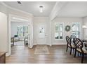 Bright and spacious entryway with hardwood floors and views into adjacent rooms at 2044 Garvin Rd, Acworth, GA 30101