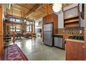 Modern kitchen featuring stainless steel appliances and wood cabinetry at 170 Boulevard Se # H-221, Atlanta, GA 30312