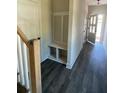 Inviting entryway with built-in bench and storage at 111 Cassville-White, Cartersville, GA 30121