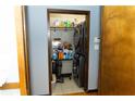 Convenient laundry room with washer, dryer, and storage shelves at 744 Law Nw St, Atlanta, GA 30318