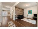 Spacious entryway with wood-look floors and access to other rooms at 3720 Liverpool Way, Atlanta, GA 30331