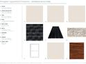Image showing exterior options for brick, roof, and trim at 733 Keystone Dr, Woodstock, GA 30188