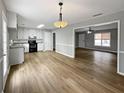 Eat-in kitchen with ample cabinet space and modern appliances at 165 Riverbend Dr, Covington, GA 30014